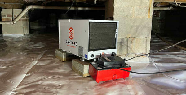 Dehumidifier installatino in Salter Path NC